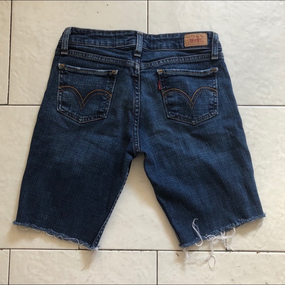 Levi's Shorts Levis Denim Cut Offs Super Low 58 1 Jean Shorts